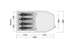 Tenda A Tunnel Per 4 Persone Easy Camp Huntsville 400 14 Tenda A Tunnel Per 4 Persone Easy Camp Huntsville 400 -Vendite Tende da campeggio 782846 5185703