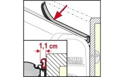 Fiamma Rain Guard S Guarnizione Antipioggia