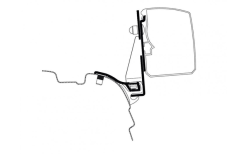 Adattatore Thule T 3200 VW T5/T6 Minivan Multi Rail Passo Corto