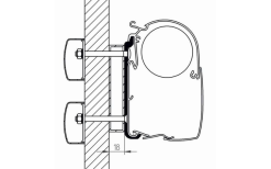 Adattatore Per Tenda Thule Dethleffs Globebus 3,0m