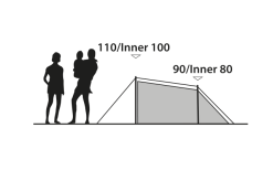 Tenda Outwell Earth 2 A Doppio Rivestimento