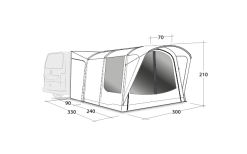 Outwell Waystone 240 -Vendite Tende da campeggio 805409 5270759